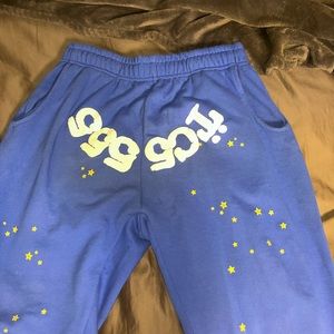 Sp5der blue sweats TC5